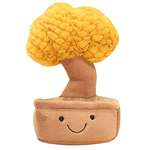 LYVQZPWLRMoleküle tragen Kissen, Pflanzen-Plüschtiere, Kreatives Plüschtier mit reichem Baum, Entzückendes Plüschkissen-Spielzeug(Giallo) von LYVQZPWLR