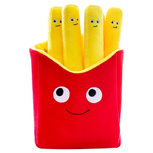 LYVQZPWLRMoleküle tragen Kissen, Stofftier Pommes Frites/Hamburg, Sicheres weiches Plüschspielzeug in Pommes-Frites-Form, Abnehmbares Plüschkissen, Fotografie-Requisiten, Heimdekoration LYVQZPWLRMoleküle tragen Kissen, Stofftier Pommes Frites/Hamburg, Sicheres weiches Plüschspielzeug in Pommes-Frites-Form, Abnehmbares Plüschkissen, Fotografie-Requisiten, Heimdekoration von LYVQZPWLR