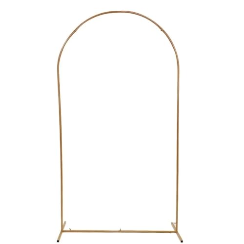 Metallbogen-Hintergrund, Hochzeitsbogenständer, 2,2 m, Hochzeitsbogenhalter, Metall-Hintergrundrahmen, Luftballons, Blumenständer(6.6ft(100x200cm)) von LYVQZPWLR