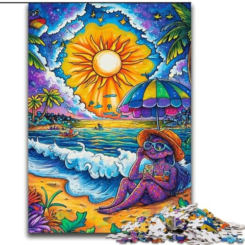1000-Teile-Puzzle für Erwachsene Traumstrand aus Holz, perfekt für Familienspaß an Geburtstagen, Weihnachten, Größe 50x75cm, spannende Aktivität für den Familienspieleabend 1000-Teile-Puzzle für Erwachsene Traumstrand aus Holz, perfekt für Familienspaß an Geburtstagen, Weihnachten, Größe 50x75cm, spannende Aktivität für den Familienspieleabend von LYXIANY