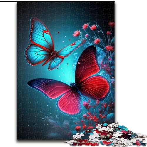 1000-teiliges Blumen- und Schmetterlingspuzzle für Erwachsene, pädagogisches Denkspiel, künstlerische Heim- und Bürodekoration, ab 14 Jahren, Größe 38x26cm 1000-teiliges Blumen- und Schmetterlingspuzzle für Erwachsene, pädagogisches Denkspiel, künstlerische Heim- und Bürodekoration, ab 14 Jahren, Größe 38x26cm von LYXIANY