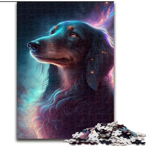 1000-teiliges Dackel-Puzzle für Erwachsene, Größe 50x75cm, Denkspiel für Teenager und Familieninteraktion von LYXIANY