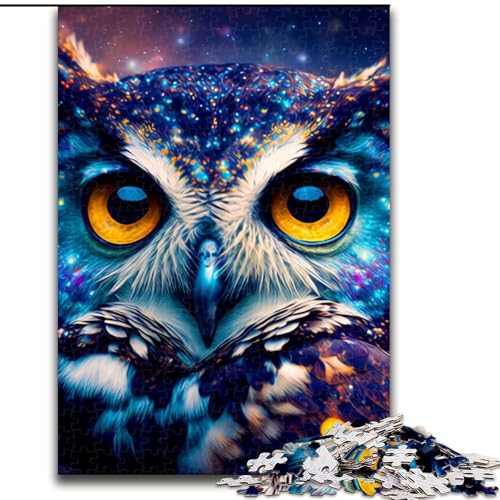 1000-teiliges Eulen-Holzpuzzle, Geburtstage, Weihnachten, Halloween, Erntedankfest, Ostern, Größe 50x75cm 1000-teiliges Eulen-Holzpuzzle, Geburtstage, Weihnachten, Halloween, Erntedankfest, Ostern, Größe 50x75cm von LYXIANY