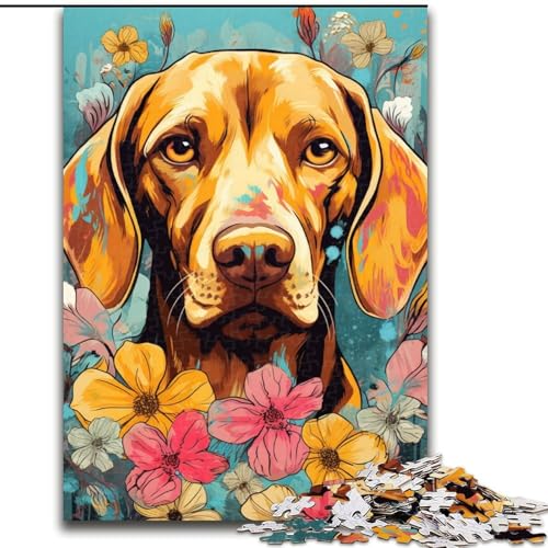 1000-teiliges Hunde-Puzzle für Erwachsene, Größe 50x75cm, Denkspiel für Teenager und Familieninteraktion von LYXIANY