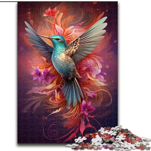 1000-teiliges Kolibri-Puzzle für Erwachsene, pädagogisches Denkspiel, künstlerische Heim- und Bürodekoration, ab 14 Jahren, Größe 38x26cm 1000-teiliges Kolibri-Puzzle für Erwachsene, pädagogisches Denkspiel, künstlerische Heim- und Bürodekoration, ab 14 Jahren, Größe 38x26cm von LYXIANY