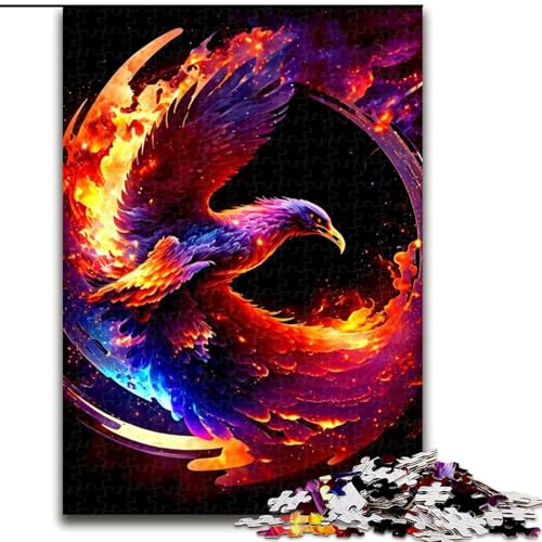1000-teiliges Phoenix-Kartonpuzzle, Geburtstage, Weihnachten, Halloween, Thanksgiving, Ostern, Größe 38x26cm von LYXIANY