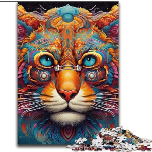 1000-teiliges Puzzle, Erdmännchen-Graffiti-Gemälde, 1000-teiliges Puzzle, Geburtstage, Weihnachten, Halloween, Thanksgiving, Ostern, 26x38cm 1000-teiliges Puzzle, Erdmännchen-Graffiti-Gemälde, 1000-teiliges Puzzle, Geburtstage, Weihnachten, Halloween, Thanksgiving, Ostern, 26x38cm von LYXIANY
