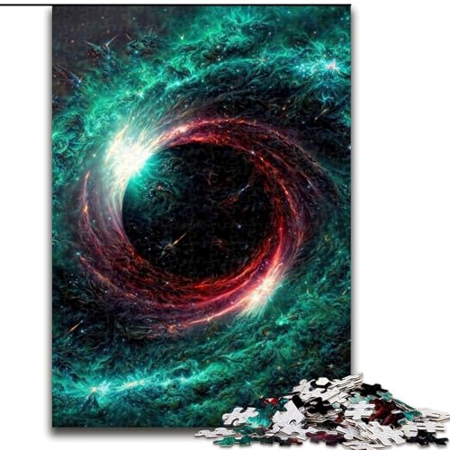 1000-teiliges Puzzle, Grünflächenloch, 1000-teiliges Puzzle für Erwachsene, für Teenager, Familien-Lernspiele, Heimdekoration, Geschenk, Größe 50x75cm von LYXIANY