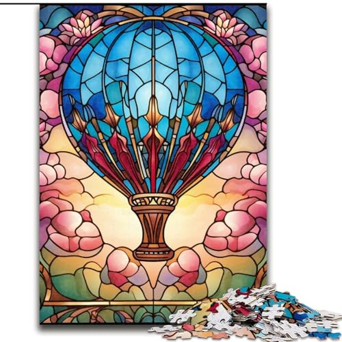 1000-teiliges Puzzle, farbenfrohe Kunst, Heißluftballon, 1000-teiliges Puzzle, Geburtstage, Weihnachten, Halloween, Thanksgiving, Ostern, 50x75cm 1000-teiliges Puzzle, farbenfrohe Kunst, Heißluftballon, 1000-teiliges Puzzle, Geburtstage, Weihnachten, Halloween, Thanksgiving, Ostern, 50x75cm von LYXIANY