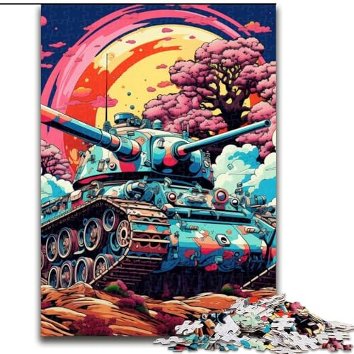 1000-teiliges Puzzle, farbenfroher Kunstpanzer, 1000-teiliges Puzzle, Geburtstage, Weihnachten, Halloween, Erntedankfest, Ostern, 26x38cm 1000-teiliges Puzzle, farbenfroher Kunstpanzer, 1000-teiliges Puzzle, Geburtstage, Weihnachten, Halloween, Erntedankfest, Ostern, 26x38cm von LYXIANY