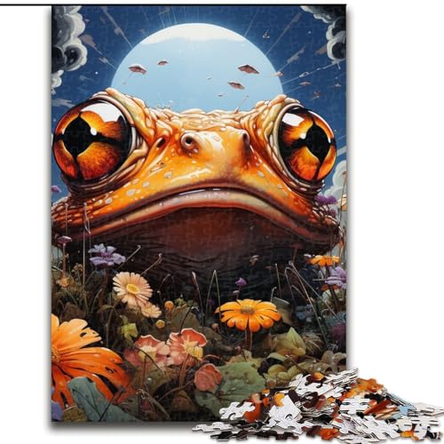 1000-teiliges Puzzle „Bunte Laubfrösche“, anspruchsvolle Puzzles, anspruchsvolles Denkspiel für Teenager, Familienspaß, interaktives Spiel, Größe: 38x26cm 1000-teiliges Puzzle „Bunte Laubfrösche“, anspruchsvolle Puzzles, anspruchsvolles Denkspiel für Teenager, Familienspaß, interaktives Spiel, Größe: 38x26cm von LYXIANY
