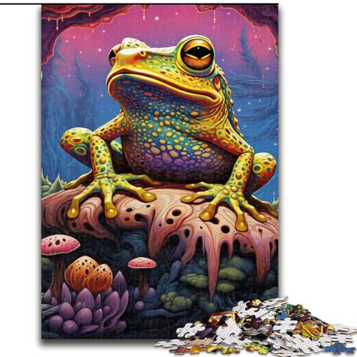 1000-teiliges Puzzle „Bunte Laubfrösche“, anspruchsvolle Puzzles, anspruchsvolles Denkspiel für Teenager, Familienspaß, interaktives Spiel, Größe: 38x26cm 1000-teiliges Puzzle „Bunte Laubfrösche“, anspruchsvolle Puzzles, anspruchsvolles Denkspiel für Teenager, Familienspaß, interaktives Spiel, Größe: 38x26cm von LYXIANY