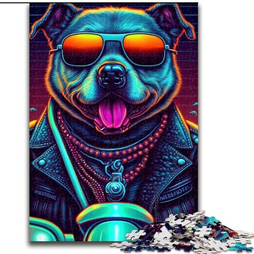 1000-teiliges Puzzle „Coole Hunde“, anspruchsvolle Puzzles, anspruchsvolles Denkspiel für Teenager, Familienspaß, interaktives Spiel, Größe: 38x26cm 1000-teiliges Puzzle „Coole Hunde“, anspruchsvolle Puzzles, anspruchsvolles Denkspiel für Teenager, Familienspaß, interaktives Spiel, Größe: 38x26cm von LYXIANY