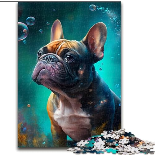 1000-teiliges Puzzle „Fantasy Bulldog“, anspruchsvolle Puzzles, anspruchsvolles Denkspiel für Teenager, Familienspaß, interaktives Spiel, Größe: 38x26cm 1000-teiliges Puzzle „Fantasy Bulldog“, anspruchsvolle Puzzles, anspruchsvolles Denkspiel für Teenager, Familienspaß, interaktives Spiel, Größe: 38x26cm von LYXIANY