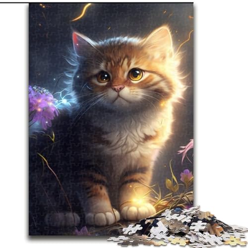 1000-teiliges Puzzle „Fantasy Cat“, anspruchsvolle Puzzles, anspruchsvolles Denkspiel für Teenager, Familienspaß, interaktives Spiel, Größe: 38x26cm 1000-teiliges Puzzle „Fantasy Cat“, anspruchsvolle Puzzles, anspruchsvolles Denkspiel für Teenager, Familienspaß, interaktives Spiel, Größe: 38x26cm von LYXIANY