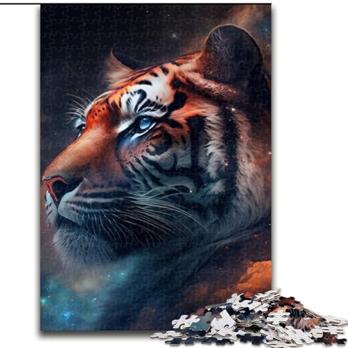 1000-teiliges Puzzle „Fantasy Tiger“, anspruchsvolle Puzzles, anspruchsvolles Denkspiel für Teenager, Familienspaß, interaktives Spiel, Größe: 38x26cm 1000-teiliges Puzzle „Fantasy Tiger“, anspruchsvolle Puzzles, anspruchsvolles Denkspiel für Teenager, Familienspaß, interaktives Spiel, Größe: 38x26cm von LYXIANY