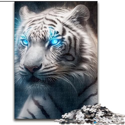 1000-teiliges Puzzle „Fantasy Tiger“, anspruchsvolle Puzzles, anspruchsvolles Denkspiel für Teenager, Familienspaß, interaktives Spiel, Größe: 38x26cm 1000-teiliges Puzzle „Fantasy Tiger“, anspruchsvolle Puzzles, anspruchsvolles Denkspiel für Teenager, Familienspaß, interaktives Spiel, Größe: 38x26cm von LYXIANY