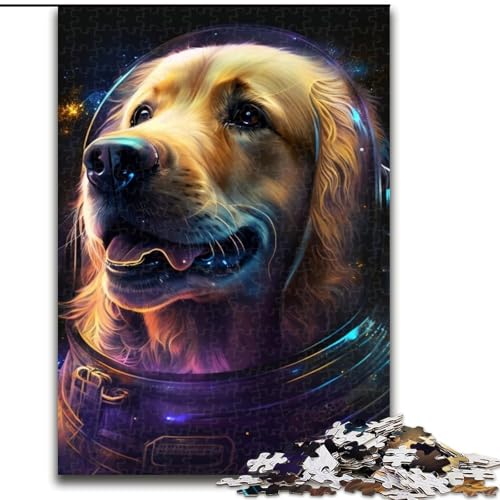 1000-teiliges Puzzle „Golden Retriever“, anspruchsvolle Puzzles, anspruchsvolles Denkspiel für Teenager, Familienspaß, interaktives Spiel, Größe: 38x26cm 1000-teiliges Puzzle „Golden Retriever“, anspruchsvolle Puzzles, anspruchsvolles Denkspiel für Teenager, Familienspaß, interaktives Spiel, Größe: 38x26cm von LYXIANY
