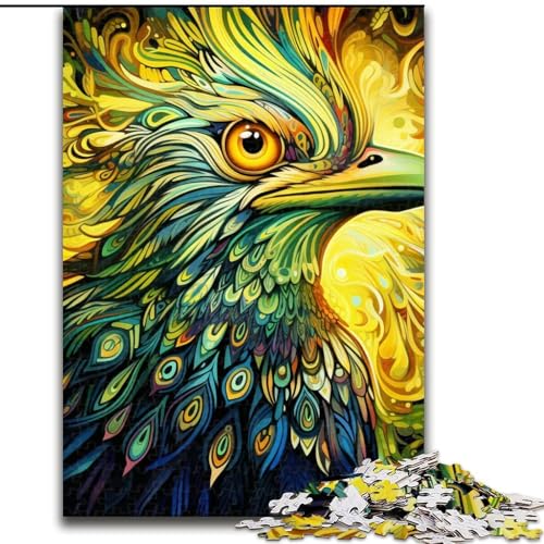 1000-teiliges Puzzle „Green Sparrow“ für Erwachsene, für Teenager und Familienspaß – DIY-Denkspiel als Geschenk, 26x38cm 1000-teiliges Puzzle „Green Sparrow“ für Erwachsene, für Teenager und Familienspaß – DIY-Denkspiel als Geschenk, 26x38cm von LYXIANY