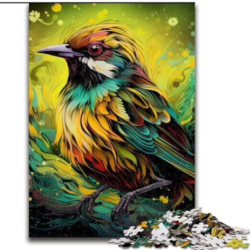 1000-teiliges Puzzle „Green Sparrow“ für Erwachsene, für Teenager und Familienspaß – DIY-Denkspiel als Geschenk, 50x75cm 1000-teiliges Puzzle „Green Sparrow“ für Erwachsene, für Teenager und Familienspaß – DIY-Denkspiel als Geschenk, 50x75cm von LYXIANY