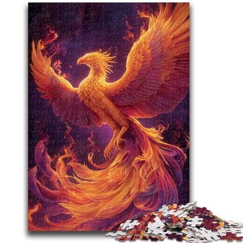 1000-teiliges Puzzle „Mysteriöser Phönix“, geeignet für Kinder ab 14 Jahren, intellektuelles Spielzeugspiel, Lernspiel für Geburtstag und Weihnachten, 50x75cm 1000-teiliges Puzzle „Mysteriöser Phönix“, geeignet für Kinder ab 14 Jahren, intellektuelles Spielzeugspiel, Lernspiel für Geburtstag und Weihnachten, 50x75cm von LYXIANY