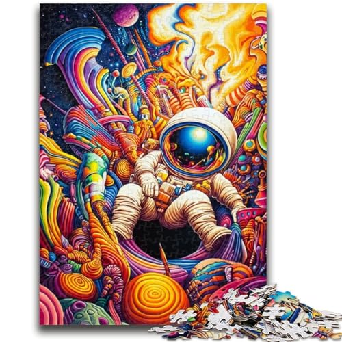 1000-teiliges Puzzle Astronaut Dream Lernspiel Herausforderung Spielzeug Wanddekoration Einzigartige Geburtstags 50x75cm von LYXIANY