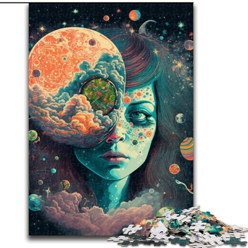 1000-teiliges Puzzle-Geschenk, Cosmic High Jigsaws, 1000 Teile für Erwachsene, ideales Weihnachts- oder Geburtstagsgeschenk, Partyspiel-Spielzeug, Größe 38x26cm 1000-teiliges Puzzle-Geschenk, Cosmic High Jigsaws, 1000 Teile für Erwachsene, ideales Weihnachts- oder Geburtstagsgeschenk, Partyspiel-Spielzeug, Größe 38x26cm von LYXIANY