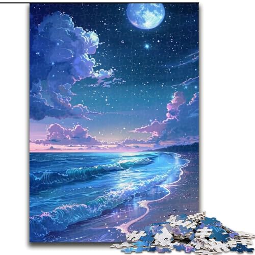 1000-teiliges Puzzle-Geschenk, bunter Eiffelturm, Holzpuzzle, Größe 50x75cm, anspruchsvolles Denkspiel für Teenager, Spaß für den Spieleabend mit der Familie 1000-teiliges Puzzle-Geschenk, bunter Eiffelturm, Holzpuzzle, Größe 50x75cm, anspruchsvolles Denkspiel für Teenager, Spaß für den Spieleabend mit der Familie von LYXIANY