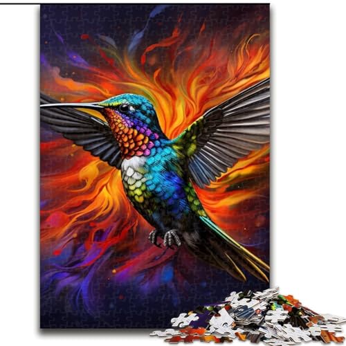 1000-teiliges Puzzle-Geschenk, buntes Kolibri-Puzzle, 1000 Teile für Erwachsene, anspruchsvolles Denkspiel für Teenager, Familienspaß, DIY-Heimdekor-Geschenk, Größe: 50x75cm 1000-teiliges Puzzle-Geschenk, buntes Kolibri-Puzzle, 1000 Teile für Erwachsene, anspruchsvolles Denkspiel für Teenager, Familienspaß, DIY-Heimdekor-Geschenk, Größe: 50x75cm von LYXIANY