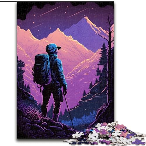 1000-teiliges Puzzle Look on The Horizon, 1000-teiliges Puzzle für Erwachsene, für Teenager, Familien-Lernspiele, Heimdekoration, Geschenk, Größe 50x75cm von LYXIANY