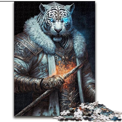 1000-teiliges Puzzle Mechanischer Tiger, 1000-teiliges Puzzle für Erwachsene, für Teenager, Familien-Lernspiele, Heimdekoration, Geschenk, Größe 50x75cm von LYXIANY