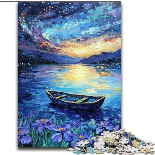 1000-teiliges Puzzle Nordlichter aus Holz Geburtstage, Weihnachten, Halloween, Thanksgiving und Ostern Größe 50x75cm 1000-teiliges Puzzle Nordlichter aus Holz Geburtstage, Weihnachten, Halloween, Thanksgiving und Ostern Größe 50x75cm von LYXIANY