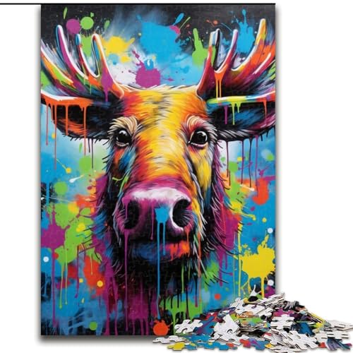 1000-teiliges Puzzle für Erwachsene, Alpaka, 1000 Teile, Puzzle für Erwachsene, interaktives Familienspiel, Denksportaufgabe, Geschenk, Lernspielzeug, 26x38cm 1000-teiliges Puzzle für Erwachsene, Alpaka, 1000 Teile, Puzzle für Erwachsene, interaktives Familienspiel, Denksportaufgabe, Geschenk, Lernspielzeug, 26x38cm von LYXIANY