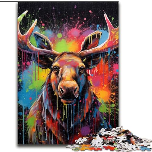 1000-teiliges Puzzle für Erwachsene, Alpaka-Holzpuzzle, 50x75cm, für Teenager und Jugendliche, ideales Geburtstags 1000-teiliges Puzzle für Erwachsene, Alpaka-Holzpuzzle, 50x75cm, für Teenager und Jugendliche, ideales Geburtstags von LYXIANY