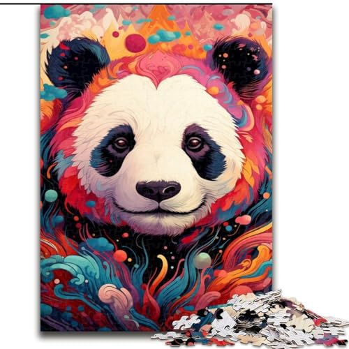 1000-teiliges Puzzle für Erwachsene, Art Panda, Holzpuzzle, 50x75cm, Familie und Freunde, geeignet für Kinder ab 14 Jahren 1000-teiliges Puzzle für Erwachsene, Art Panda, Holzpuzzle, 50x75cm, Familie und Freunde, geeignet für Kinder ab 14 Jahren von LYXIANY
