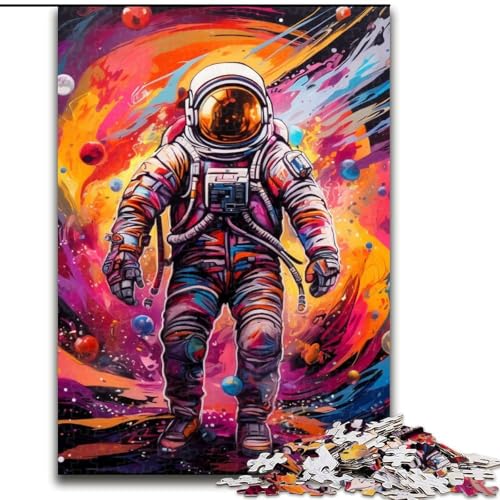 1000-teiliges Puzzle für Erwachsene, Astronaut, 1000-teiliges Puzzle für Erwachsene, interaktives Familienspiel, Denksportaufgabe, Geschenk, Lernspielzeug, 50x75cm 1000-teiliges Puzzle für Erwachsene, Astronaut, 1000-teiliges Puzzle für Erwachsene, interaktives Familienspiel, Denksportaufgabe, Geschenk, Lernspielzeug, 50x75cm von LYXIANY