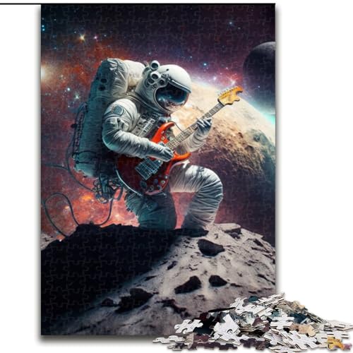 1000-teiliges Puzzle für Erwachsene, Astronaut spielt Gitarre, Puzzles für Teenager, Spieleabend mit der Familie, hirnfordernde Geschenkidee, Größe: 50x75cm 1000-teiliges Puzzle für Erwachsene, Astronaut spielt Gitarre, Puzzles für Teenager, Spieleabend mit der Familie, hirnfordernde Geschenkidee, Größe: 50x75cm von LYXIANY