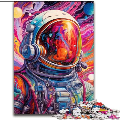 1000-teiliges Puzzle für Erwachsene, Astronauten-Puzzles für Erwachsene, perfekt für Halloween, Weihnachten, Geburtstagsgeschenk, 26x38cm 1000-teiliges Puzzle für Erwachsene, Astronauten-Puzzles für Erwachsene, perfekt für Halloween, Weihnachten, Geburtstagsgeschenk, 26x38cm von LYXIANY