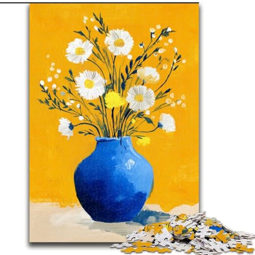 1000-teiliges Puzzle für Erwachsene, Blumen-Kunstwerk, aus Holz, ideales Urlaubs- oder Geburtstagsgeschenk, Partyspiel-Spielzeug, Größe 50x75cm 1000-teiliges Puzzle für Erwachsene, Blumen-Kunstwerk, aus Holz, ideales Urlaubs- oder Geburtstagsgeschenk, Partyspiel-Spielzeug, Größe 50x75cm von LYXIANY