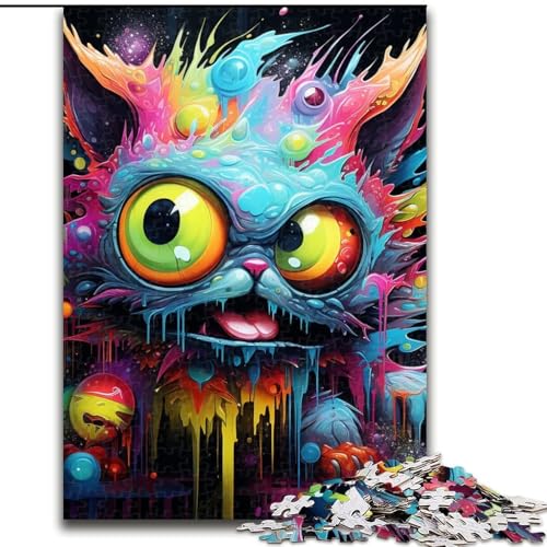 1000-teiliges Puzzle für Erwachsene, Cartoon-Monster, 1000 Teile, Puzzle für Erwachsene, interaktives Familienspiel, Denksportaufgabe, Geschenk, Lernspielzeug, 26x38cm 1000-teiliges Puzzle für Erwachsene, Cartoon-Monster, 1000 Teile, Puzzle für Erwachsene, interaktives Familienspiel, Denksportaufgabe, Geschenk, Lernspielzeug, 26x38cm von LYXIANY