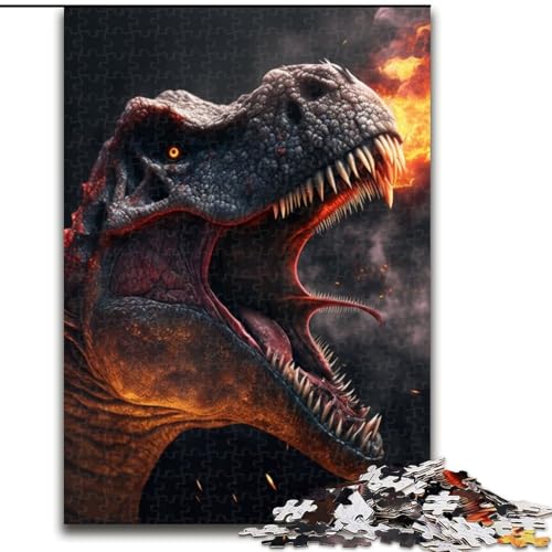1000-teiliges Puzzle für Erwachsene, Dinosaurier-Puzzles für Erwachsene, perfekt für Halloween, Weihnachten, Geburtstagsgeschenk, 26x38cm 1000-teiliges Puzzle für Erwachsene, Dinosaurier-Puzzles für Erwachsene, perfekt für Halloween, Weihnachten, Geburtstagsgeschenk, 26x38cm von LYXIANY