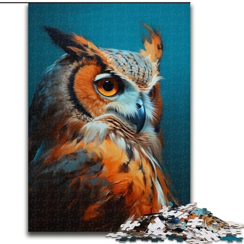 1000-teiliges Puzzle für Erwachsene, Eulen-Puzzle aus Holz, ideales Weihnachts- oder Geburtstagsgeschenk, Partyspiel-Spielzeug, Größe 50x75cm 1000-teiliges Puzzle für Erwachsene, Eulen-Puzzle aus Holz, ideales Weihnachts- oder Geburtstagsgeschenk, Partyspiel-Spielzeug, Größe 50x75cm von LYXIANY