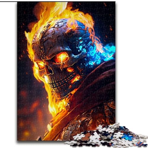 1000-teiliges Puzzle für Erwachsene, FEUERDÄMON, Holzpuzzle, Größe 50x75cm, Lernspielzeug für Teenager, Dekoration für Zuhause und Büro 1000-teiliges Puzzle für Erwachsene, FEUERDÄMON, Holzpuzzle, Größe 50x75cm, Lernspielzeug für Teenager, Dekoration für Zuhause und Büro von LYXIANY