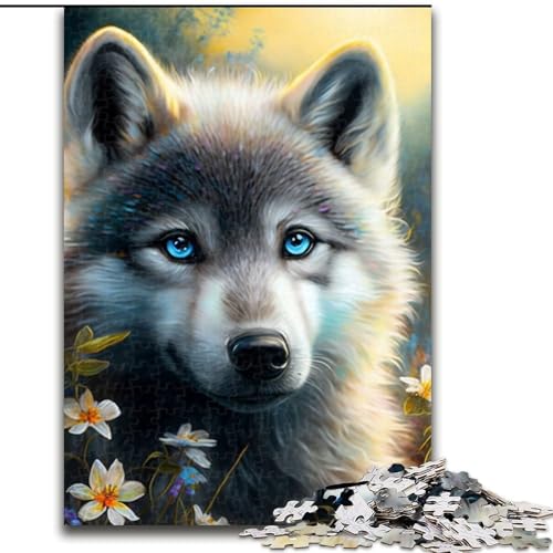 1000-teiliges Puzzle für Erwachsene, Fantasy-Wolf, Holzpuzzle, Größe 50x75cm, Lernspielzeug für Teenager, Heimbüro-Dekor 1000-teiliges Puzzle für Erwachsene, Fantasy-Wolf, Holzpuzzle, Größe 50x75cm, Lernspielzeug für Teenager, Heimbüro-Dekor von LYXIANY