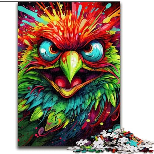 1000-teiliges Puzzle für Erwachsene, Farbvogel, 1000 Teile, Puzzle für Erwachsene, interaktives Familienspiel, Denksportaufgabe, Geschenk, Lernspielzeug, 50x75cm 1000-teiliges Puzzle für Erwachsene, Farbvogel, 1000 Teile, Puzzle für Erwachsene, interaktives Familienspiel, Denksportaufgabe, Geschenk, Lernspielzeug, 50x75cm von LYXIANY