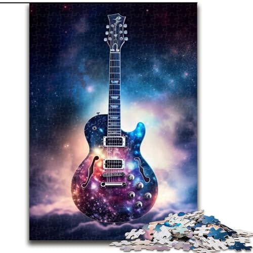 1000-teiliges Puzzle für Erwachsene, Galaxie-Gitarren-Puzzle für Erwachsene, anspruchsvolles DIY-Dekorationsspiel, interaktives Familienspielzeug, Größe: 50x75cm 1000-teiliges Puzzle für Erwachsene, Galaxie-Gitarren-Puzzle für Erwachsene, anspruchsvolles DIY-Dekorationsspiel, interaktives Familienspielzeug, Größe: 50x75cm von LYXIANY
