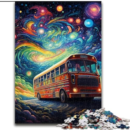 1000-teiliges Puzzle für Erwachsene, Galaxy Bus, 1000 Teile, Puzzle für Erwachsene, interaktives Familienspiel, Denksportaufgabe, Geschenk, Lernspielzeug, 26x38cm 1000-teiliges Puzzle für Erwachsene, Galaxy Bus, 1000 Teile, Puzzle für Erwachsene, interaktives Familienspiel, Denksportaufgabe, Geschenk, Lernspielzeug, 26x38cm von LYXIANY