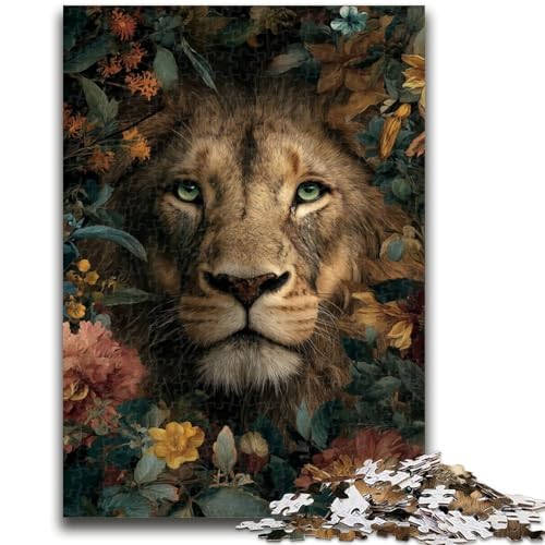 1000-teiliges Puzzle für Erwachsene, Geschenke, Dschungellöwe, Spielzeug, Lernspiele, Stressabbau, tolle Geschenke und Spielzeuge, 50x75cm von LYXIANY