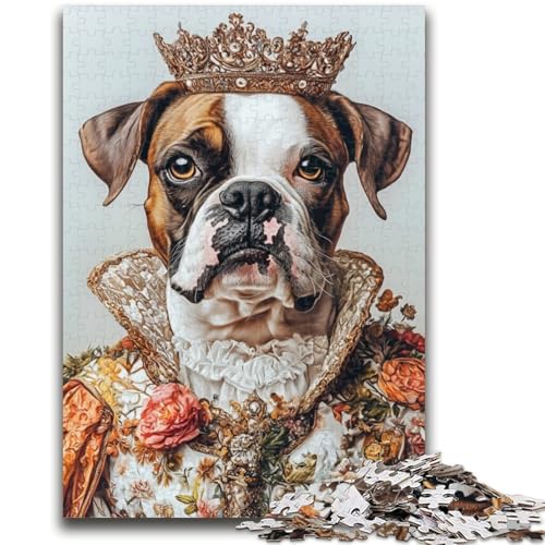 1000-teiliges Puzzle für Erwachsene, Geschenke, Mopskönig, Spielzeug, Lernspiele, Stressabbau, tolle Geschenke und Spielzeuge, 50x75cm von LYXIANY