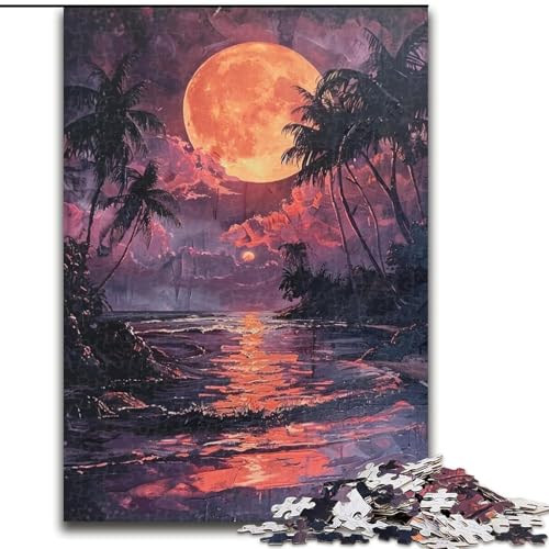 1000-teiliges Puzzle für Erwachsene, Geschenke „Sonne am Strand“, hilft dem Gehirn, süchtig machendes Spielzeug zu trainieren, um Geduld zu fördern und das Gedächtnis zu verbessern, 38x26cm 1000-teiliges Puzzle für Erwachsene, Geschenke „Sonne am Strand“, hilft dem Gehirn, süchtig machendes Spielzeug zu trainieren, um Geduld zu fördern und das Gedächtnis zu verbessern, 38x26cm von LYXIANY